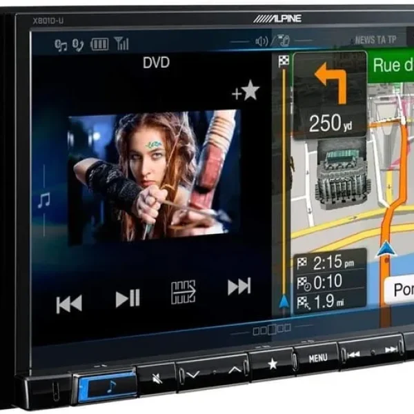 Alpine X801D-U 8-inch Head Unit with VW Fascia