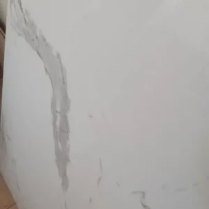 Large marble effect tile splashback - Image 2