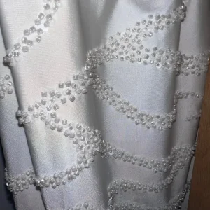 White summer wedding dress - Image 4