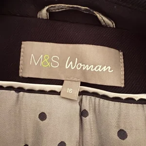 Navy Blue Marks & Spencer Suit – Blazer, Skirt, Trousers - Image 7