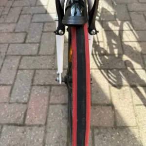 Ecosmo Commuter Folding Bike in white, 7SP Shimano - Image 3