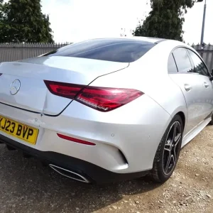 2023 Mercedes Benz CLA 200 AMG Line Executive Auto – Front and Rear Damage, Starts and Drives, Salvage Repairable