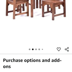 Brackenstyle premium 4 person garden patio set - Image 2