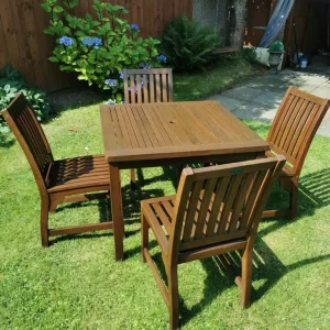Brackenstyle premium 4 person garden patio set - Image 3