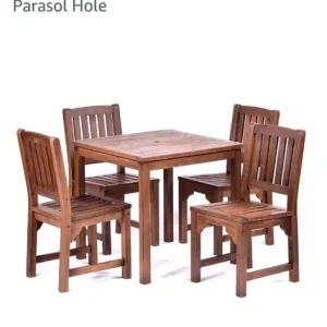 Brackenstyle premium 4 person garden patio set