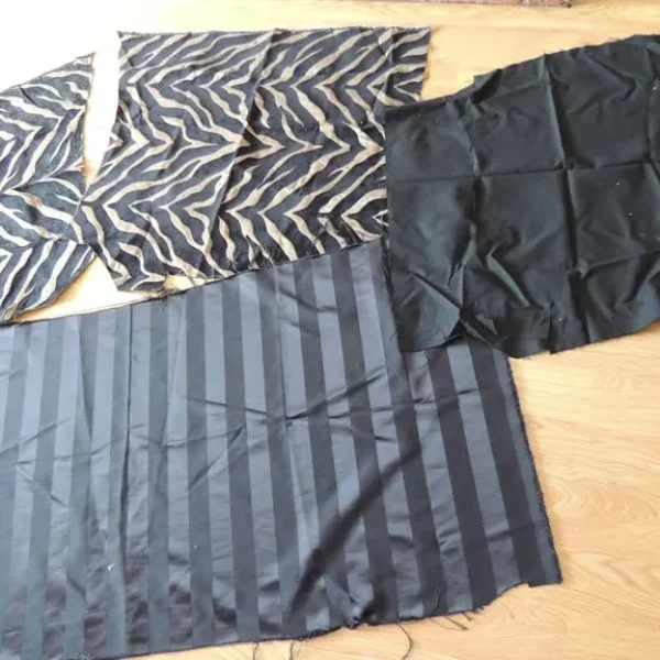 Upholstery fabric remnants