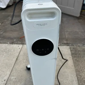 Electric oil filled heater from John Lewis