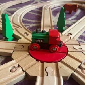 John Lewis 120-piece wooden train set - Image 4