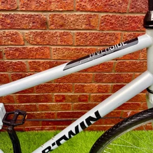 Large Men's Btwin Riverside 120 Hybrid Bike, 28" Wheels - Image 3