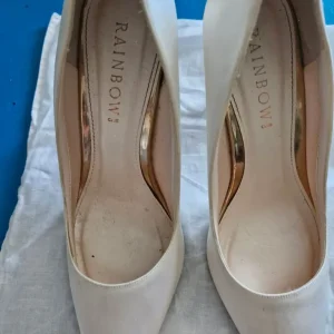 Ivory Satin Bridal Shoes