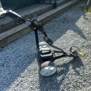 PowaKaddy FW3 golf trolley with battery and charger - Image 2