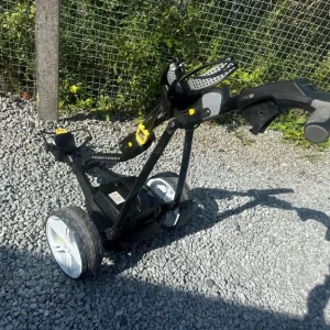 PowaKaddy FW3 golf trolley with battery and charger - Image 4