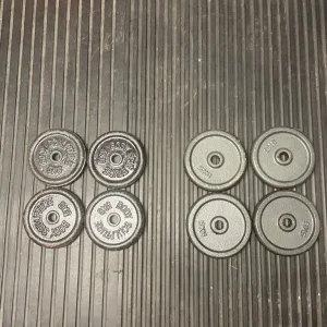 Various Olympic plates, equipment and matting - Image 2