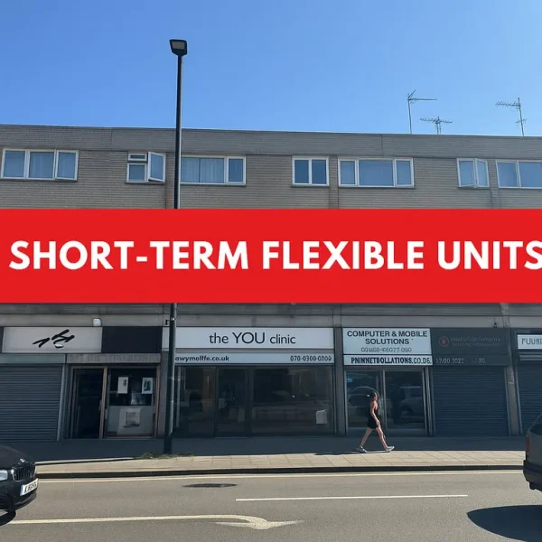 Short Term Shops Available on Chiswick Terrace