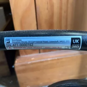 Almost brand new crash tested wheelchair - Image 4
