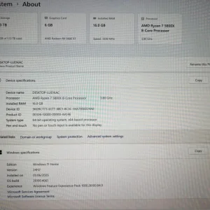 PC Ryzen 7 5800x - Image 4