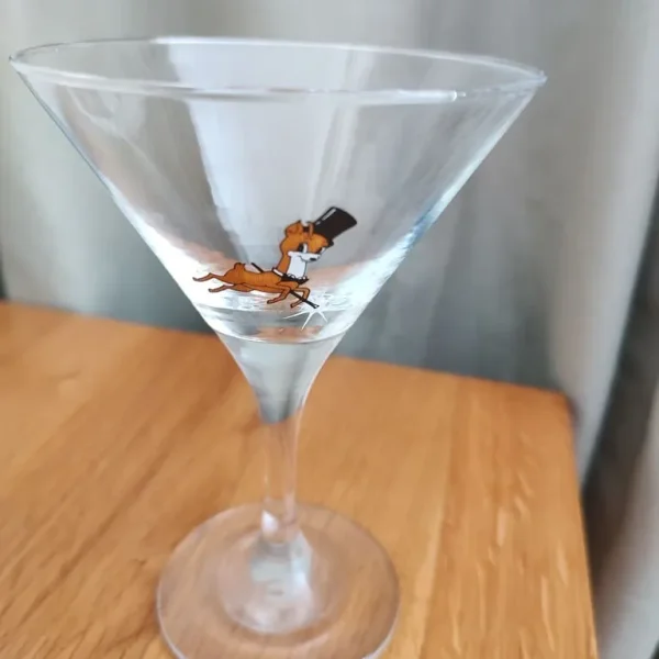 Millennium Babycham Glass