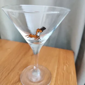 Millennium Babycham Glass