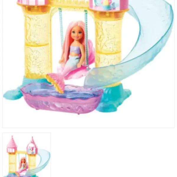 Barbie Dreamtopia Mermaid Playground Playset with Chelsea Mermaid Doll