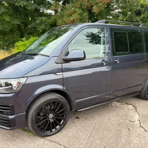 2019 VW Transporter T6 TDI 8-seater Shuttle SWB in Starlight Blue – Euro 6
