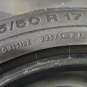 225 50 17 2 x tyres Continental Conti Sport Contact 5 - Image 6