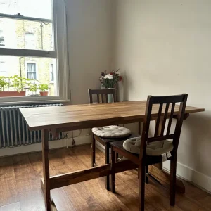 Ikea NACKANÄS acacia dining table (140x76 cm) - Image 4