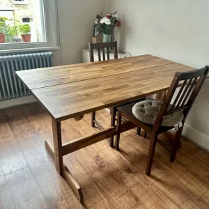 Ikea NACKANÄS acacia dining table (140x76 cm) - Image 5