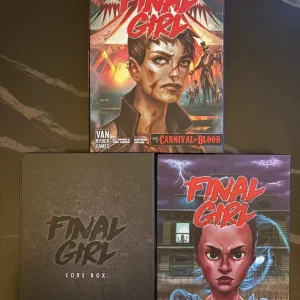 Final Girl core set + 2 expansions board game
