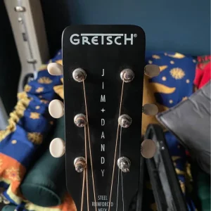 Gretsch Jim Dandy Acoustic Parlour Guitar with Gator Rigid Case - Image 2