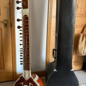 Jas Sitar with case - Image 2