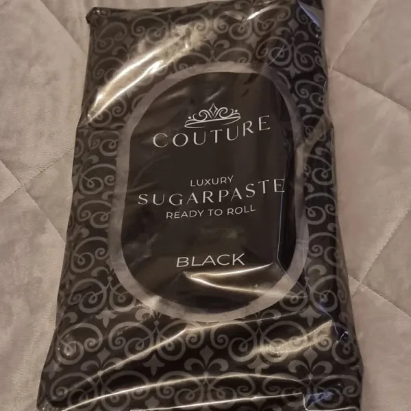 Couture 2.5kg Black ready to roll sugarpaste