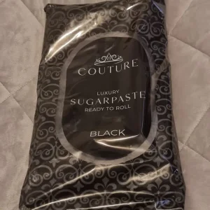 Couture 2.5kg Black ready to roll sugarpaste