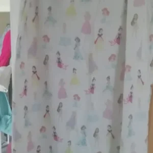 Disney Princess single flat sheet and pillowcase
