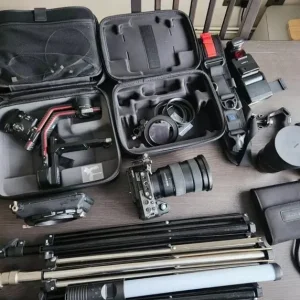 Camera Equipment Carry Bag – Large Padded Photographer Videographer Case - Image 3