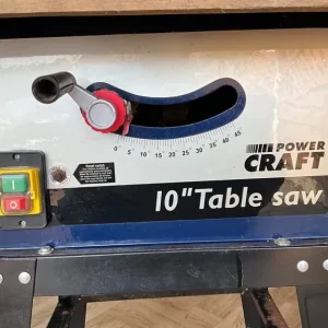 POWER CRAFT 10 INCH TABLE SAW MODEL MJ10250 - Image 2