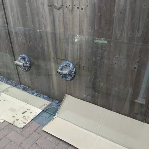 Tempered glass for balcony