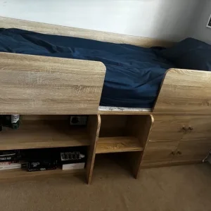 Next cabin bed, wardrobe and chest of drawers set - Image 2