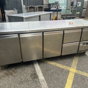 2.35 CM LONG BENCH WORK FRIDGE FOR CAFE OR TAKEAWAY SHOP - Image 3