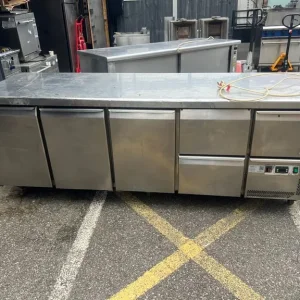 2.35 CM LONG BENCH WORK FRIDGE FOR CAFE OR TAKEAWAY SHOP