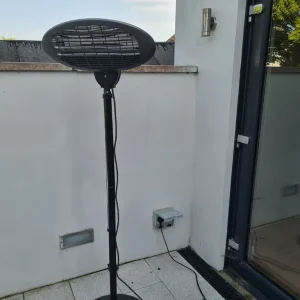 Two Electric Patio Heaters - Image 4