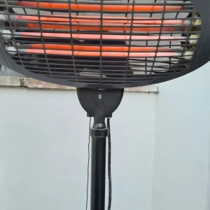 Two Electric Patio Heaters