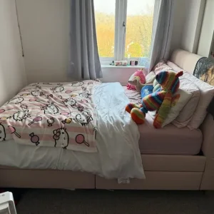 IKEA IDANÄS Double Bed with Storage – Pink