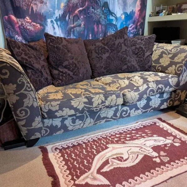 Comfy Sofa with Big Cushions