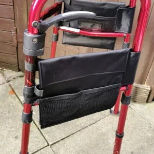 DRIVE FOLDAWAY RED PERSONAL ZIMMER WALKING FRAME - Image 6