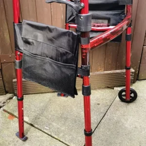 DRIVE FOLDAWAY RED PERSONAL ZIMMER WALKING FRAME