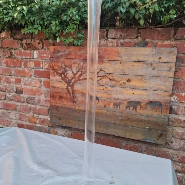 80cm test tube glass vase