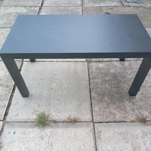 Black table