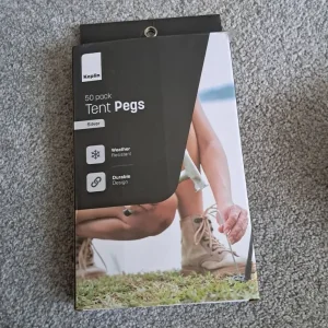 50 tent pegs