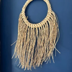 Boho handmade wall decoration 28x75cm - Image 3