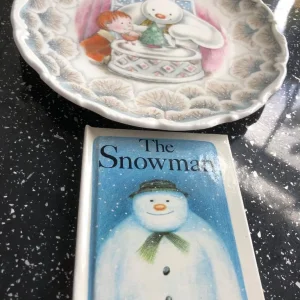 Royal doulton snowman plate